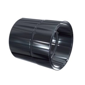 Edelstahlschornstein - Wandfutter L=100 mm - einwandig - Reuter EW-BLUE