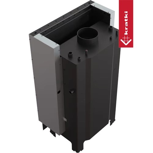 Kamineinsatz Kratki MBM 12 kW Schiebetür wasserführend