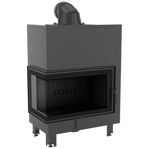 Kamineinsatz Kratki MBO 15 kW Eckkamin