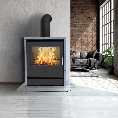 Kaminofen Fireplace Rönky 10 kW Speckstein