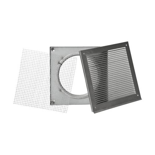 Zubehör für Klappensystem – Außenluftgitter 230 x 230 mm - CB-tec