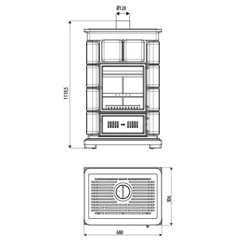 Kaminofen Sergio Leoni Marlene Maxi E 9,6 kW