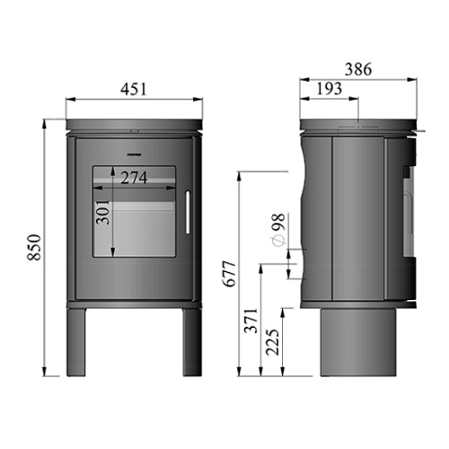 Kaminofen Morsoe 6141 | 5,9 kW