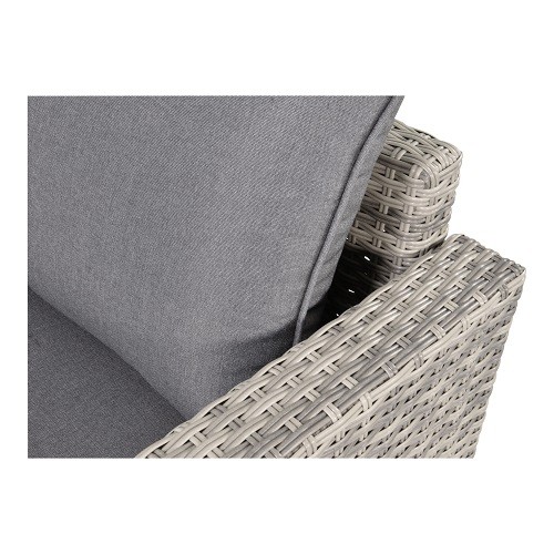 Gartenmöbel Lesli Living Eckbank Lounge Valencia Smoke