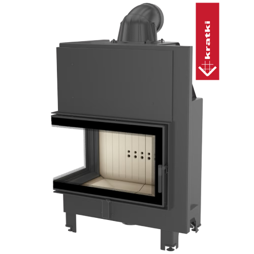 Kamineinsatz Kratki MBO 15 kW Eckkamin
