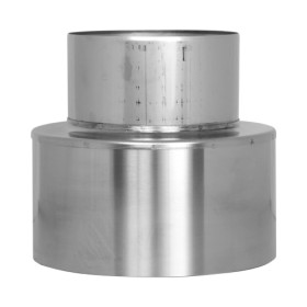 Edelstahlschornstein - Übergang DW-VISION / EW glatt - doppelwandig - Jeremias DW-Vision