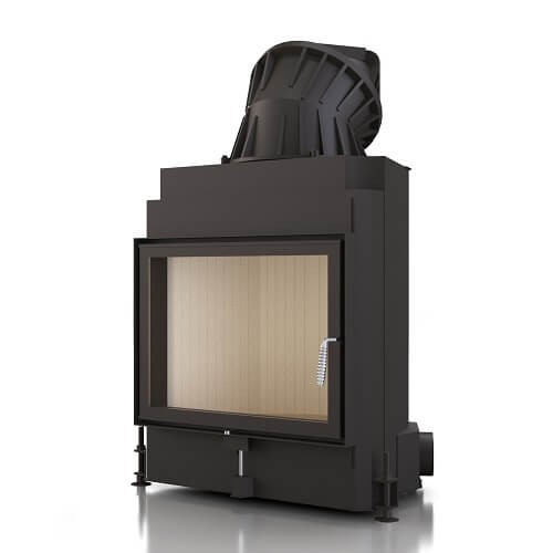 Kamineinsatz Brunner Kompaktkamin 51/67 11kW Flachglas Drehtür