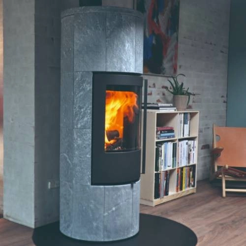 Kaminofen Jydepejsen Troja 44 | 8 kW Speckstein