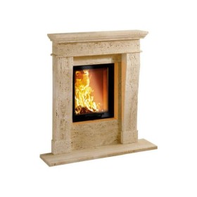 Kaminbausatz CAMINA N19 | 7 kW Naturstein-Anlage