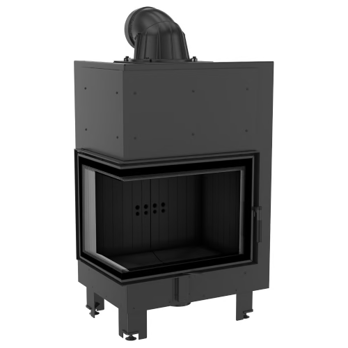 Kamineinsatz Kratki MBZ 13 kW Eckkamin