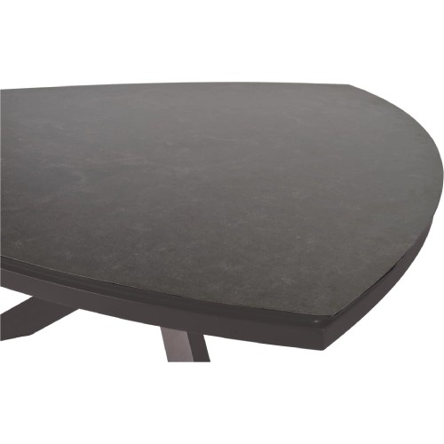 Gartenmöbel Lesli Living Tisch Mojito Ceramic Pardo dreieck 170x170 cm