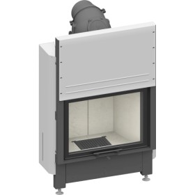 Kamineinsatz SCHMID Lina 6751 h Kristall+ 9 kW Frontkamin Schiebetür