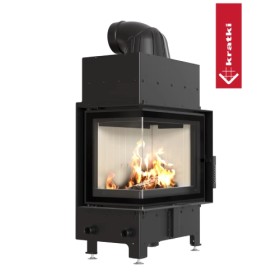 Kamineinsatz Kratki Floki S 8 kW Eckkamin