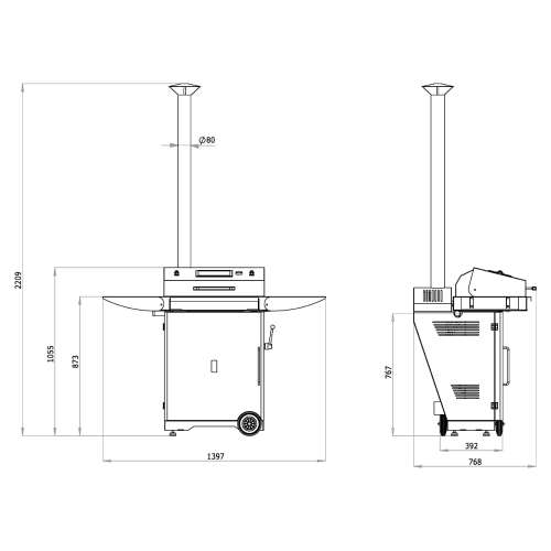 Pelletgrill Wamsler Exklusiv