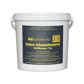 Kaminzubehör Hart - Hafner Schamotte Mörtel zum Ausmauern von Heizeinsätzen 7kg