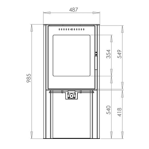 Kaminofen Aduro 19 | 5 kW