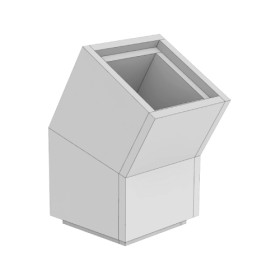 Leichtbauschornstein - Bogen 30° - eka compact L90