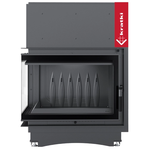 Kamineinsatz Kratki Zuzia Eco Deco 12 kW Eckkamin