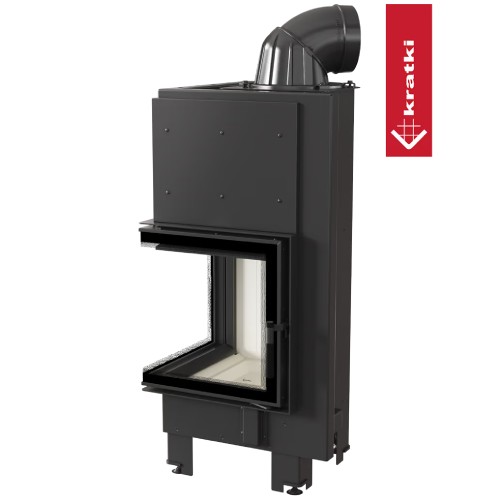 Kamineinsatz Kratki MBN 8 kW Eckkamin