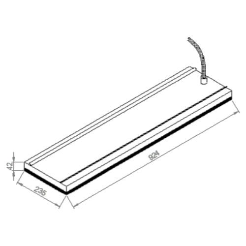 Heizstrahler Heatstrip Indoor 1200 W