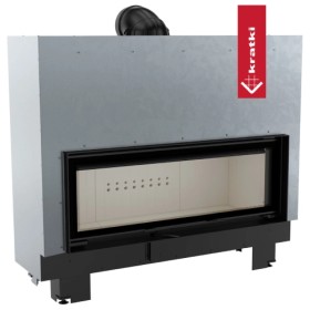 Kamineinsatz Kratki MB120 20 kW Schiebetür